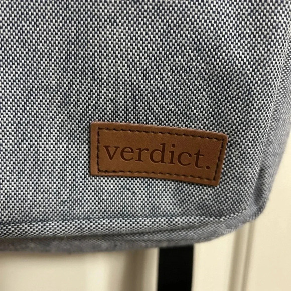 NEW Verdict Originals Gray Multi-Compartment Backpack Laptop Sleeve NWT - Picture 3 of 7